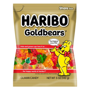 All City Candy Haribo Gold-Bears Gummi Candy Peg Bags Limited Edition Party Hats Gummi Haribo Candy 5-oz. Bag For fresh candy and great service, visit www.allcitycandy.com