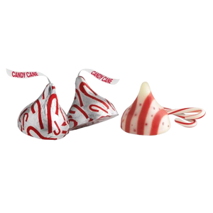 Hershey's Kisses Candy Cane 34.88 oz. Bag - Visit www.allcitycandy.com for great candy, service and delicious treats! 