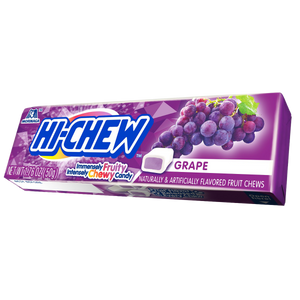 All City Candy Hi-Chew Grape Fruit Chews - 1.76-oz. Bar Chewy Morinaga & Company 1 Bar For fresh candy and great service, visit www.allcitycandy.com