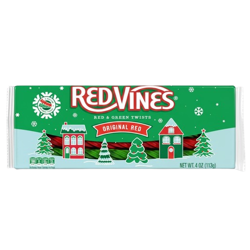 Red Vines Holiday Red and Green Twists 4 oz. Tray