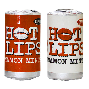 Espeez Hot Lips Cinnamon Mints - Tub of 100 - For fresh candy and great service, visit www.allcitycandy.com