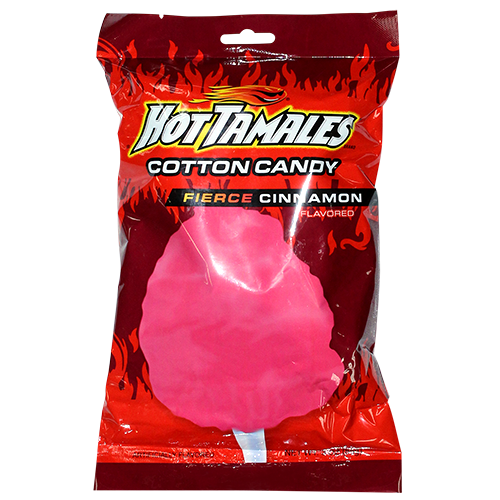 Hot Tamales Cotton Candy 3 oz. Bag - For fresh candy and great service, visit www.allcitycandy.com