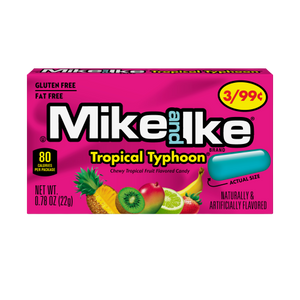 All City Candy Mike and Ike Tropical Typhoon 0.78 oz. Box- For fresh candy and great service, visit www.allcitycandy.com