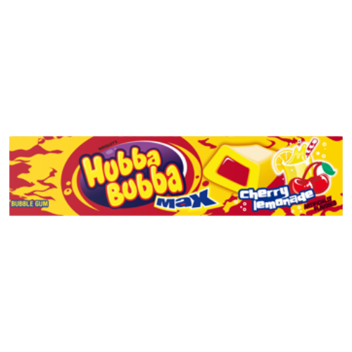 Hubba Bubba Max Cherry Lemonade 5 piece Pack Bubble Gum