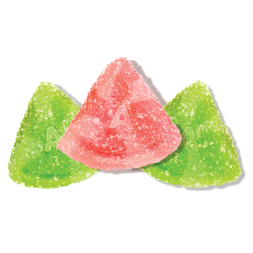 Albanese Gummi Watermelon Slices 4.5 lb. Bulk Bag - For fresh candy and great service, visit www.allcitycandy.com