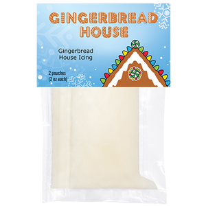 All City Candy Gingerbread House Icing 2 oz. Bag Pack of 2 - For fresh candy and great service, visit www.allcitycandy.com