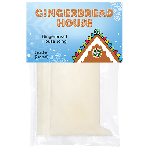 All City Candy Gingerbread House Icing 2 oz. Bag Pack of 2 - For fresh candy and great service, visit www.allcitycandy.com