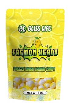 Bliss Life Freeze Dried Fremon Heads 3 oz. Bag