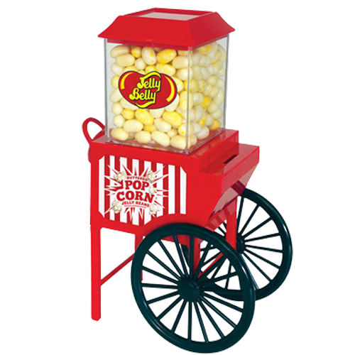 Jelly Belly Buttered Popcorn Bean Machine and Bank - For fresh candy and great service, visit www.allcitycandy.com
