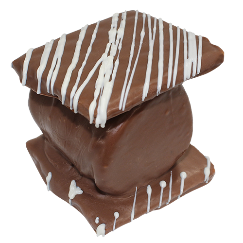 Gourmet Milk Chocolate Jumbo S'mores - Visit www.allcitycandy.com for great candy, service and delicious treats. 