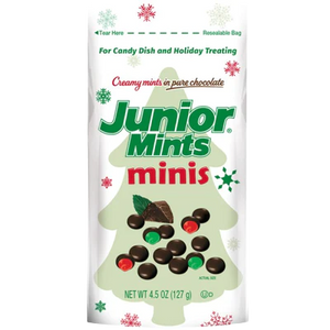 All City Candy Junior Mint Minis Christmas 4.5 oz. Bag Christmas Tootsie Roll Industries For fresh candy and great service, visit www.allcitycandy.com