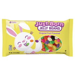 Just Born Original Fruit Flavored Jelly Beans - 10-oz. Bag - Visit www.allcitycandy.com for great candy, service and delicious treats.