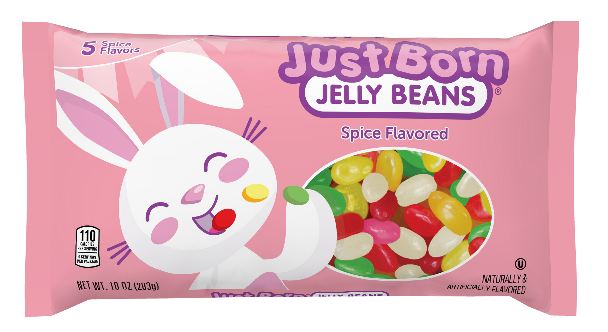 Just Born Spice Flavored Jelly Beans 10 oz. Bag All City Candy