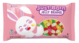Just Born Spice Flavored Jelly Beans - 10 oz. Bag - For fresh candy and great service, visit www.allcitycandy.com