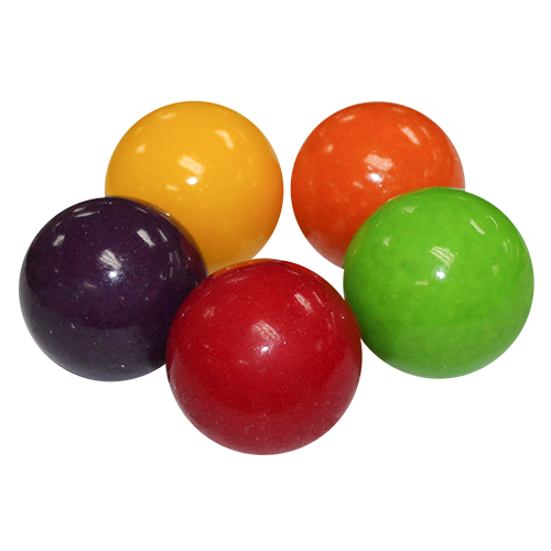 Kaboom Assorted 1 inch Jawbreakers 3 lb. Bulk Bag - For fresh candy and great service, visit www.allcitycandy.com 