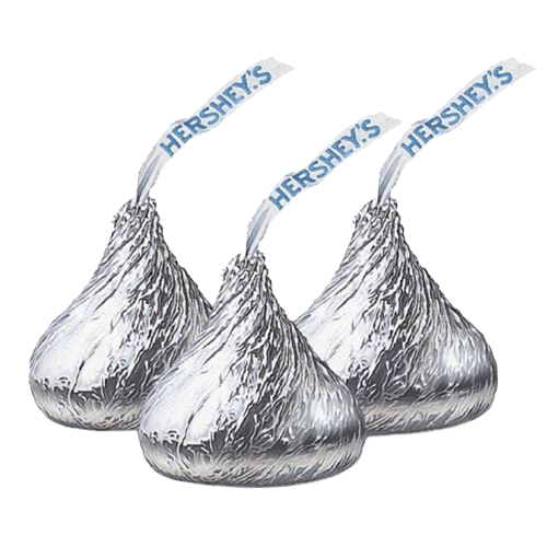 All City Candy Hershey's Kisses Milk Chocolate - 4.25 LB Bulk Bag Bulk Wrapped Hershey's For fresh candy and great service, visit www.allcitycandy.com
