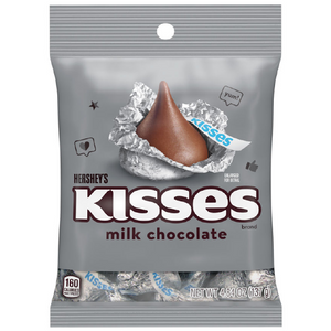 All City Candy Hershey's Milk Chocolate Kisses 4.84 oz. Bag For fresh candy and great service, visit www.allcitycandy.com