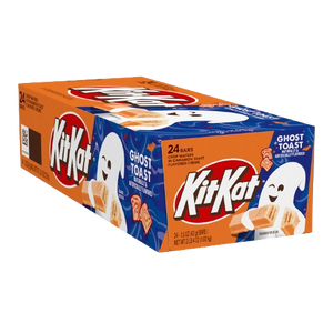 Kit Kat Halloween Ghost Toast 1.5 oz. Bar Case of 24 - For fresh candy and great service, visit www.allcitycandy.com