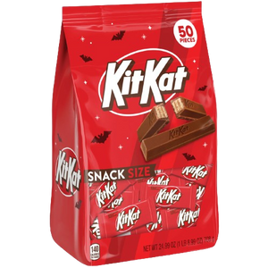 Kit Kat Halloween Snack Size 24.99 oz. Bag - For fresh candy and great service, visit www.allcitycandy.com