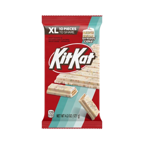 Kit Kat X-Large Limited Edition Birthday Cake Bar 4.3 oz. Bar