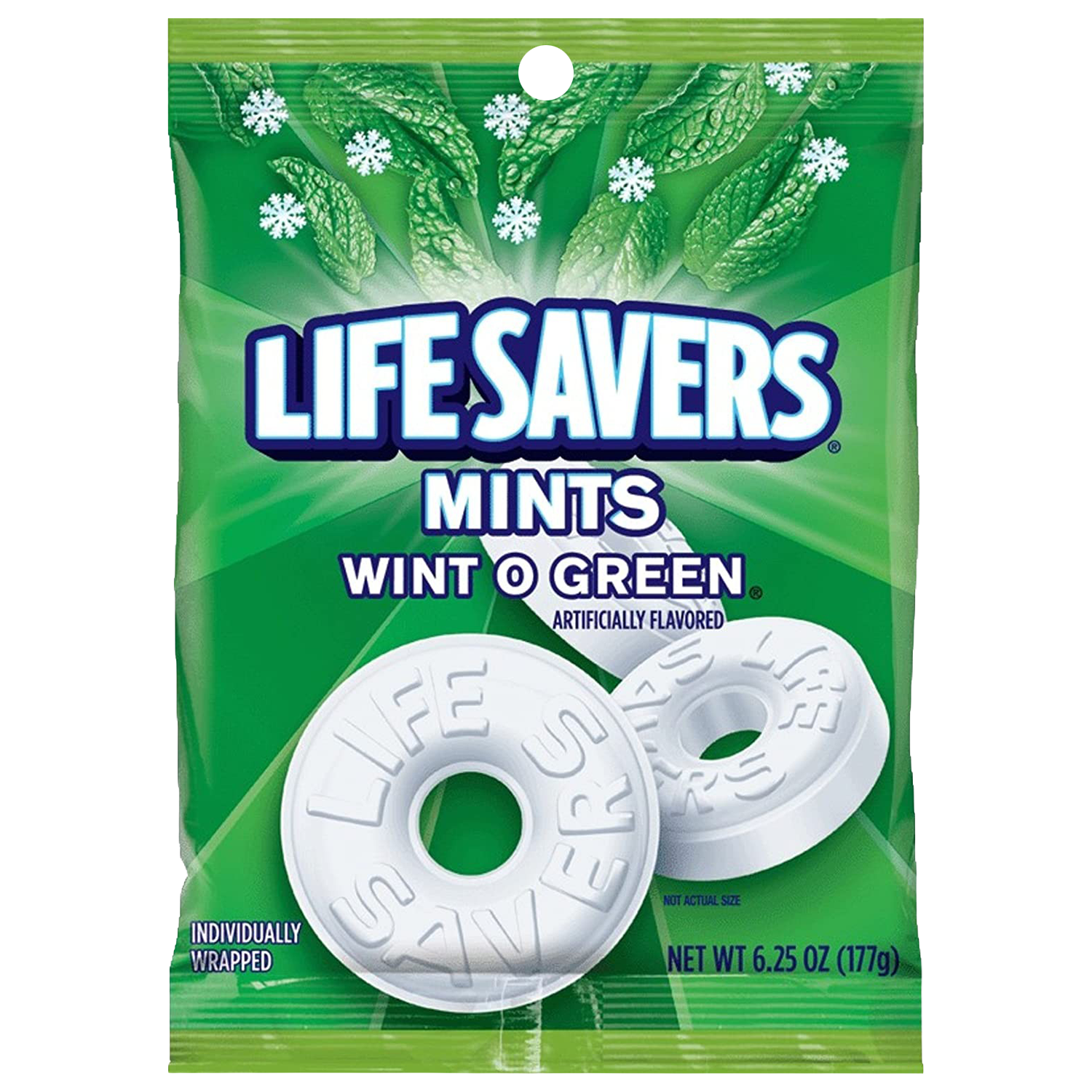 All City Candy Life Savers Mints Wint O Green - 6.25-oz. Bag Mints Wrigley For fresh candy and great service, visit www.allcitycandy.com