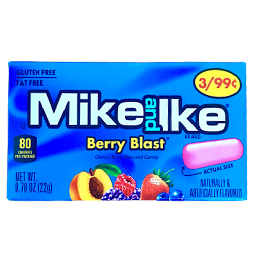 Mike and Ike Berry Blast. For fresh candy and great service, visit www.allcitycandy.com