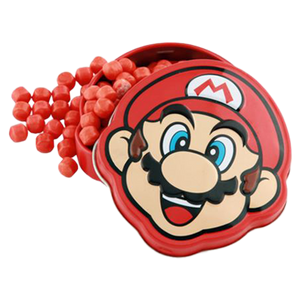 All City Candy Nintendo Super Mario Brick Breakin' Candies - .8-oz. Tin Novelty Boston America 1 Tin For fresh candy and great service, visit www.allcitycandy.com