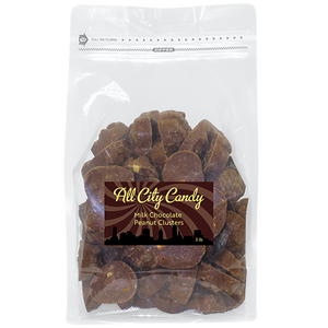 All City Candy Milk Chocolate Peanut Clusters - Bulk Bags Bulk Foods Inc. For fresh candy and great service, visit www.allcitycandy.com