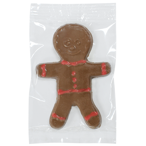 E&A Milk Chocolate Gingerbread Man 1 oz. - E&A Milk Chocolate Gingerbread Man 1 oz.