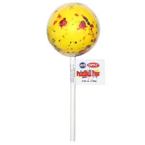 PaintBall Mega Pops 4.94 oz. - Visit www.allcitycandy.com for great candy, service and delicious treats.