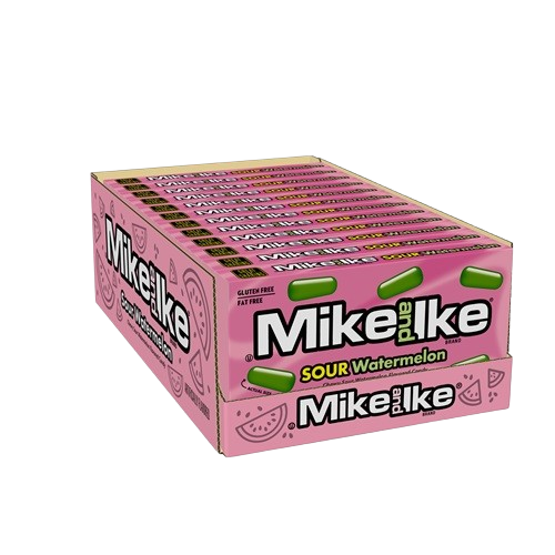 Mike and Ike Sour Watermelon 4.25 oz. Theater Box - All City Candy