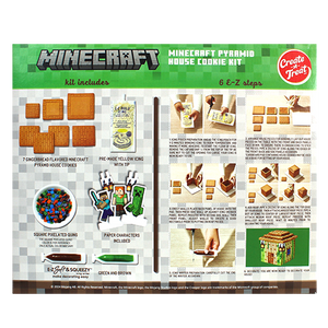 Create a Treat Minecraft Pyramid House Cookie Kit 21 oz. Box - Visit www.allcitycandy.com for great candy, service and delicious treats.