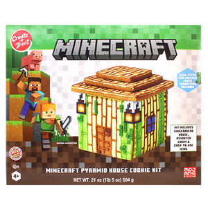 Create a Treat Minecraft Pyramid House Cookie Kit 21 oz. Box - Visit www.allcitycandy.com for great candy, service and delicious treats.