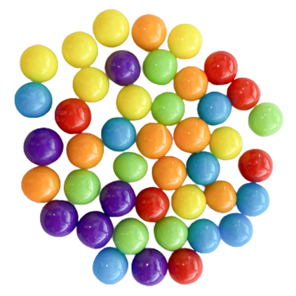 Mini Colorful Jawbreakers 3 lb bulk bag www.allcitycandy.com for fresh delicious candy options