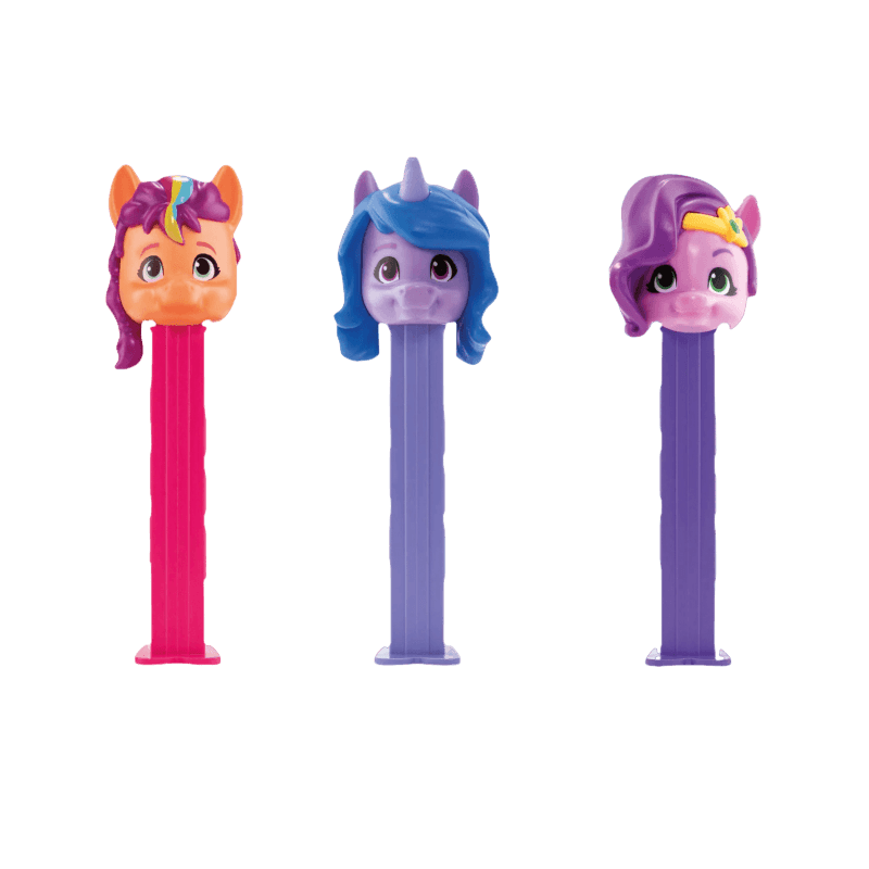 All City Candy PEZ My Little Pony Candy Dispenser - 1-Piece Blister Pack PEZ Candy For fresh candy and great service, visit www.allcitycandy.com