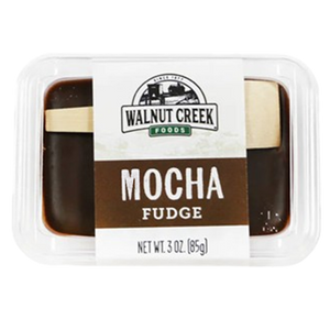 Walnut Creek Mocha Fudge Cup 3 oz. - Visit www.allcitycandy.com for great candy, service and delicious treats.
