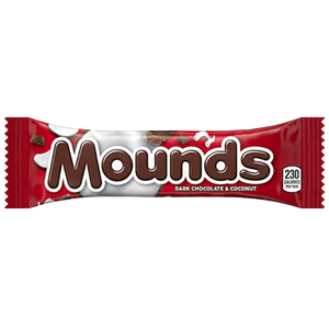 All City Candy Mounds Dark Chocolate & Coconut Candy Bar 1.75 oz. Candy Bars Hershey's 1 Piece For fresh candy and great service, visit www.allcitycandy.com