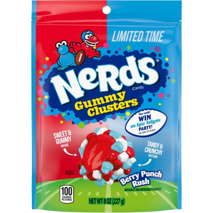 Nerds Clusters Limited Edition Berry Punch Rush 8 oz. Bag