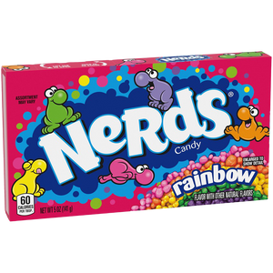 All City Candy Rainbow Nerds Candy - 5-oz. Theater Box Ferrara Candy Company For fresh candy and great service, visit www.allcitycandy.com