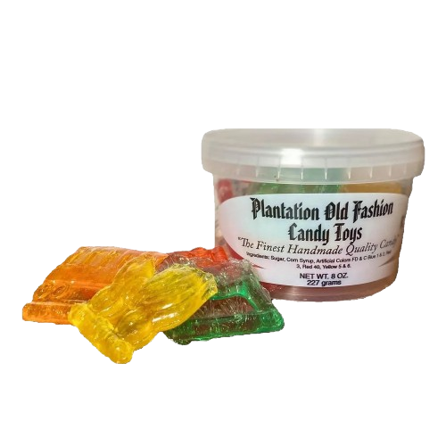 All City Candy Plantation Old Fashion Barley Candy Toys 8 oz. Tub Hard Plantation Candy For fresh candy and great service, visit www.allcitycandy.com