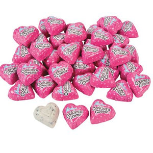 Palmer Cookies and Creme Foil Hearts 4.5 oz. Bag