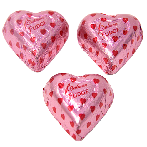 All City Candy Palmer Fudge Hearts 3 lb. Bulk Bag R.M. Palmer Company For fresh candy and great service, visit www.allcitycandy.com