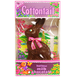 All City Candy Palmer Hollow Milk Chocolate Cottontail Easter Bunny 3.5 oz. Easter R.M. Palmer Company For fresh candy and great service, visit www.allcitycandy.com