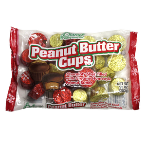 visit www.allcitycandy.com - Palmer Christmas Peanut Butter Cups 10 oz. Bag