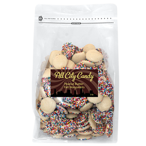 Reppert's Peanut Butter Fall Nonpareils - Bulk Bags - Visit www.allcitycandy.com for great candy and delicious treats.