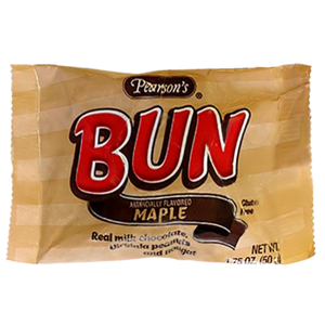 All City Candy Pearson's Maple Bun Bar 1.75 oz. Candy Bars Pearson's Candy Company - For fresh candy and great service, visit www.allcitycandy.com