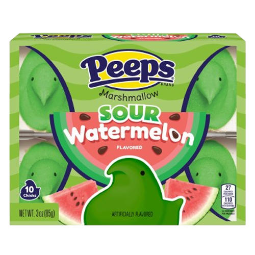 Peeps Sour Watermelon Marshmallow Chicks