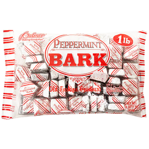All City Candy Peppermint Bark Squares 16 oz. Bag Christmas R.M. Palmer Company For fresh candy and great service, visit www.allcitycandy.com