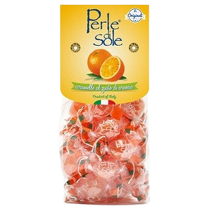 Perle di Sole Original Orange Drops Hard Candy 7 oz. Bag -  For fresh candy and great service, visit www.allcitycandy.com