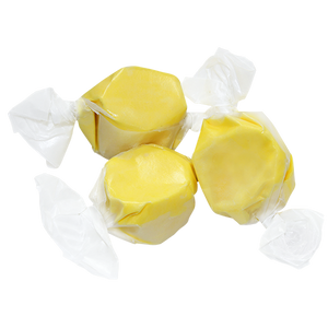 Pineapple Ginger Salt Water Taffy - Bulk Bags - Visit www.allcitycandy.com for great candy, service and delicious treats.
